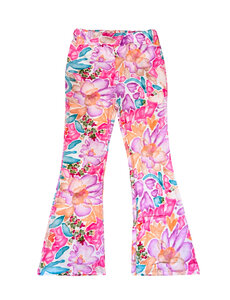  Magical Flower Flared - Fuchsia/Mint