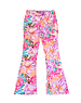  Magical Flower Flared - Fuchsia/Mint