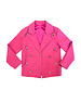  Lovely Heart Blazer - Fuchsia/Gold