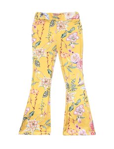Bohemian Flower Flared - Yellow