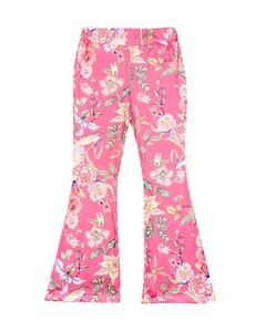 Bohemian Flower Flared - Pink