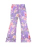  Bohemian Flower Flared - Lila