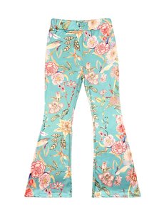 Bohemian Flower Flared - Turquoise