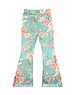 Bohemian Flower Flared - Turquoise