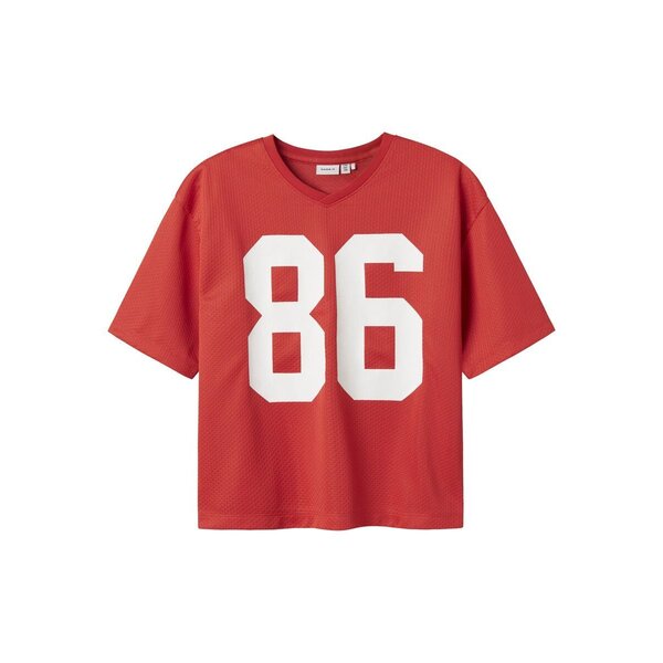 Name It NKMFERD SS RLX Shirt - Paprika