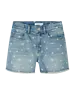  Name It - NKFROSE HW Hearts Shorts - Medium Blue Denim