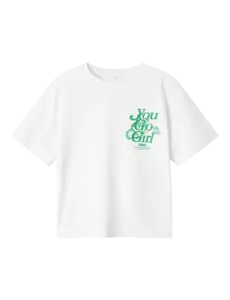 Name it NKFDABBO You Go Girl Shirt - White