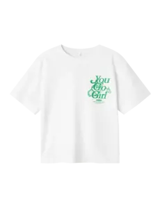  Name it NKFDABBO You Go Girl Shirt - White
