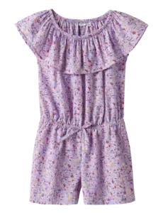 Name It - NKFVINAYA Print Playsuit - Lila