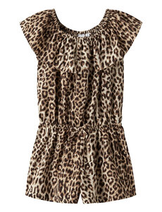 Name It - NKFVINAYA Print Playsuit - Leopard Brown