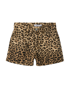  Name It - NKFROSE leopard short - Brown