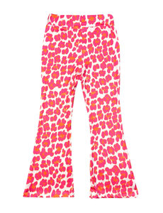 Happy Leopard Flared - Fuchsia/Orange