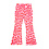 Happy Leopard Flared - Fuchsia/Orange