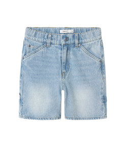  Name It - NKMRYAN ST DNM L SHORTS 4525-IM F - Blue