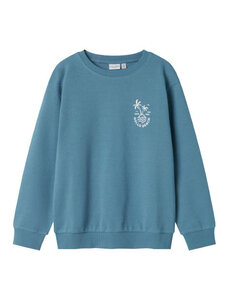  Name It - NKMVASSE LS NREG SWEAT UNB - Lake Blue
