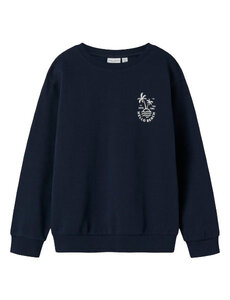 Name It - NKMVASSE LS NREG SWEAT UNB - Navy Blue
