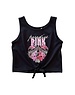  Name It - NKFVAYA SL CROP TOP - Black/Pink