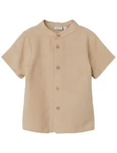  Name It - NKM Faher Blouse Shirt - Sand Beige