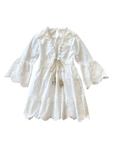Bella Ibiza Dress - White
