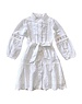  Broderie Ibiza Dress - White