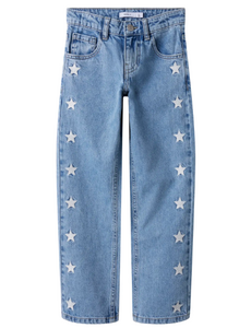 Name It - NKFROSE Straight EMB Jeans 3285-BE - Light Blue