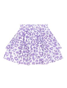 Lovely Leopard Skirt - Lila