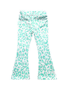 Lovely Leopard Flared - Mint