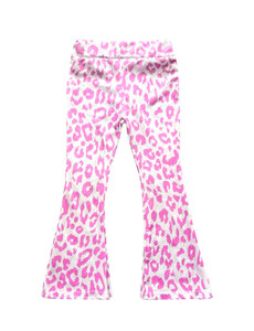Lovely Leopard Flared - Pink