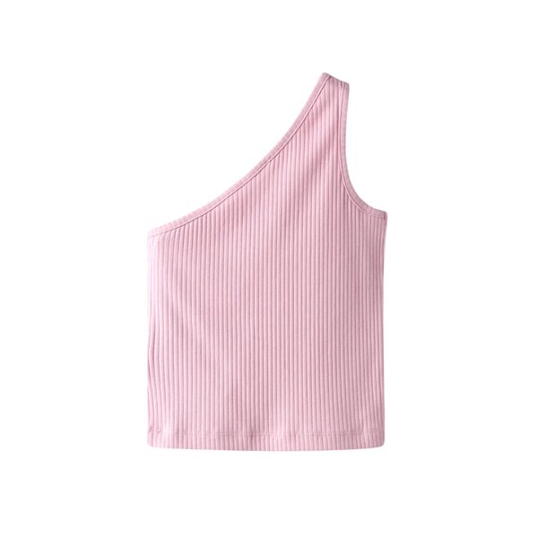 Name It - NKF Jolone One Shoulder Top - Pink
