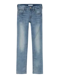  Name It - NKMTHEO XSLIM SWE JEANS - Light Blue Denim