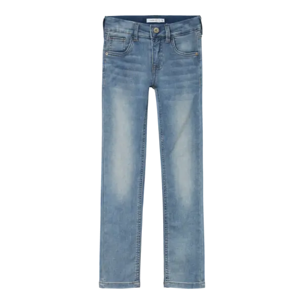 Name It - NKMTHEO XSLIM SWE JEANS - Light Blue Denim