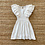 Rafaela Ruffle Dress - White
