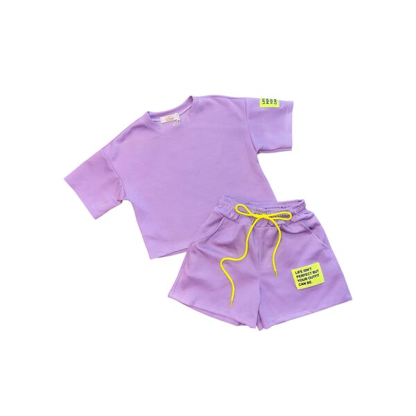 Stylish Jogging Set - Lila