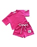  Stylish Jogging Set - Fuchsia