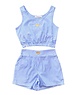  Striped Summer Set - Light Blue/White