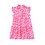 Happy Leopard Summer Dress - Fuchsia/Orange