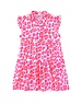  Happy Leopard Summer Dress - Fuchsia/Orange