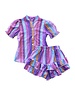  Colorful Ibiza Set - Multicolor Lila