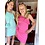 One Shoulder Dress with Sparkle & Bag - Mint