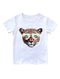 Tiger Shirt - White/Mint