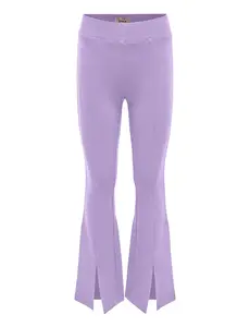 ONLY GIRLS Only - KOG Paige Flared Split Pants - Lila