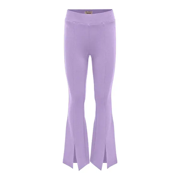 Only - KOG Paige Flared Split Pants - Lila