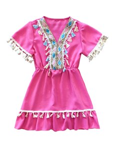 Ibiza Summer Dress - Pink