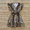 Super Soft Ruffle Leopard Dress- Beige/Brown