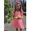 Happy Leopard Summer Dress - Fuchsia/Orange