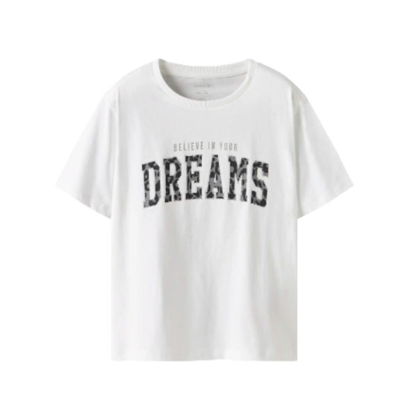 Name It - NKFKAIA NREG SS TOP - White