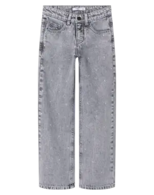  Name It - NKFROSE  Rhine Jeans with Sparkle - Light Grey Denim