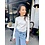 ONLY GIRLS Only - KOG Belfast Longsleeve Top - Off White