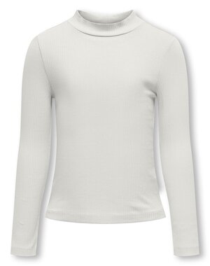 ONLY GIRLS Only - KOG Belfast Longsleeve Top - Off White