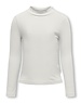 ONLY GIRLS Only - KOG Belfast Longsleeve Top - Off White